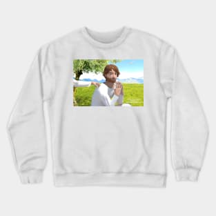 Jesus in the Garden ( Getsemani ) Crewneck Sweatshirt